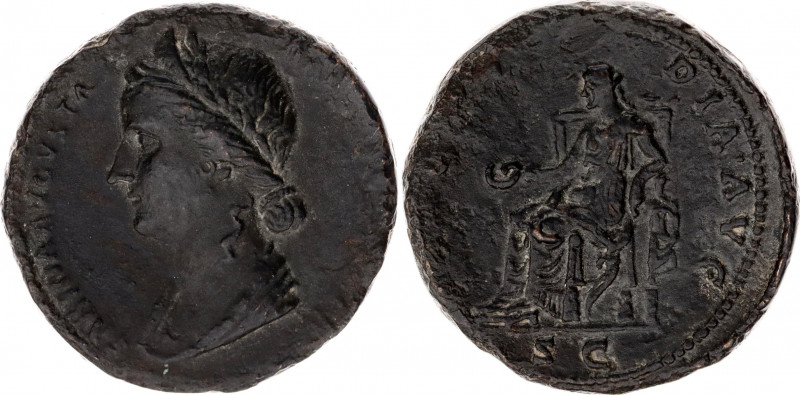 Roman Empire As 88 - 137 AD, Sabina, Collector's copy
RIC 1037 (Hadrian), C 16;...