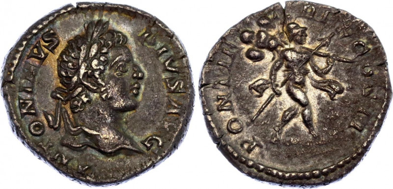 Roman Empire AR Denarius 207 AD
RIC 88; RSC 431; BMC 542; Silver 3.14 g.; Carac...