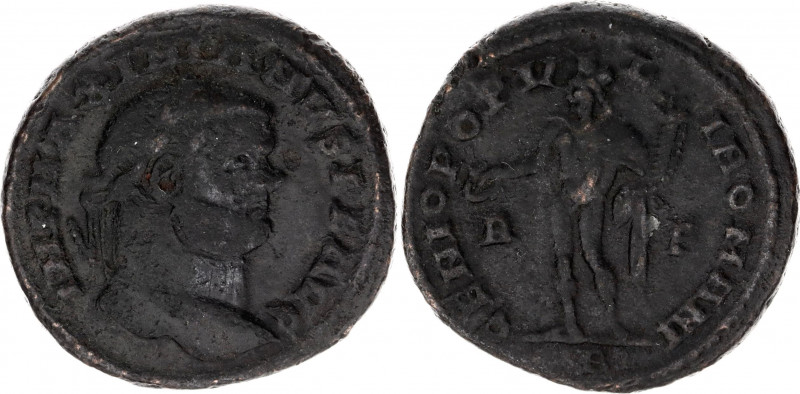 Roman Empire Follis 297 - 299 AD, Maximian
RIC 11; Follis, Copper 10,43 gr; Obv...