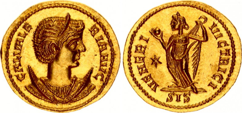 Roman Empire Aureus 308 AD Galeria Valeria
RIC 196 (VI, Siscia), Depeyrot 11/7,...