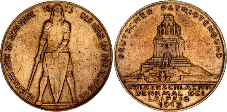 Germany - Empire Bronze Medal "100th Anniversary of the Battle of the Nations in...