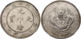 China Chihli 1 Dollar 1908 (34) NGC AU 55
L&M# 465; N# 3847; SIlver