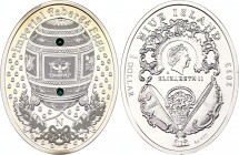 Niue 1 Dollar 2012
N# 172509; Silver with Swarovski crystals 16.81g.; Napoleonic Egg; Proof