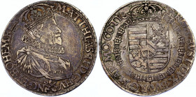 Austria Prague Taler 1612
Janovský 14, Dietiker 504, Halačka 500. Matthias II. 1612 - 1619. Prague Mint. Rare type with Bohemian Crown. Silver, XF. R...