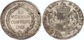 Austria Burgau Taler 1766 SC
KM# 16; Silver; Maria Theresia; Gunzburg Mint; XF