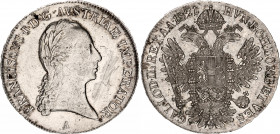 Austria 1/2 Taler 1821 A
KM# 2153, N# 33719; Silver; Franz I; XF/AUNC with minor hairlines