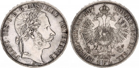 Austria 1 Florin 1867 A
KM# 2221, N# 31958; Silver; Franz Joseph I; XF+ with nice toning