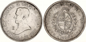 Uruguay 20 Centesimos 1920
KM# 24; N# 14532; Silver; XF.