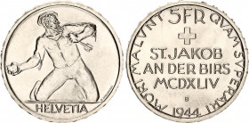 Switzerland Silver Medal "Swiss Railways" 1847 - 1947
Silver (.800) 14.75 g., 33.5 mm.; By Huguenik; Medal 1947 celebrating the centenary of Swiss ra...