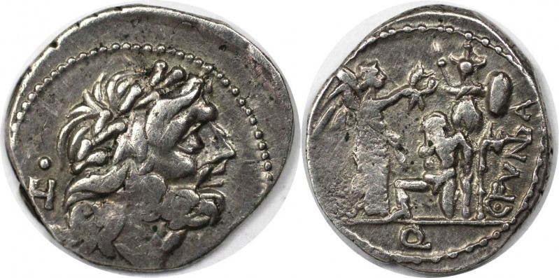 Römische Münzen, MÜNZEN DER RÖMISCHEN REPUBLIKREPUBLIK NACH 211 V. CHR. C. Funda...
