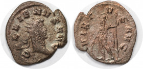 Römische Münzen, MÜNZEN DER RÖMISCHEN KAISERZEIT. Gallienus (253-268 n. Chr). Antoninianus. (3.44 g. 21 mm) Vs.: GALLIENVS AVG, Büste mit Strkr n. r. ...