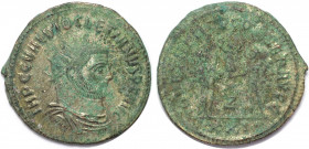 Römische Münzen, MÜNZEN DER RÖMISCHEN KAISERZEIT. Diocletianus 284-305 n. Chr. Antoninianus (4.36 g. 23 mm). Vs.: Kopf mit Strahlenkrone n. r. Rs.: Ka...
