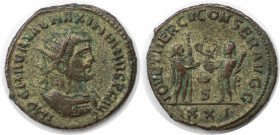 Römische Münzen, MÜNZEN DER RÖMISCHEN KAISERZEIT. Maximianus Herculius (286-310 n. Chr). Antoninianus. (4.53 g. 22.5 mm) Vs.: IMP C M AVR VAL MAXIMIAN...
