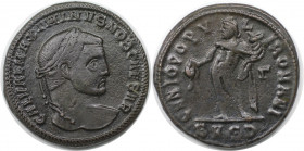 Römische Münzen, MÜNZEN DER RÖMISCHEN KAISERZEIT. Maximinus II. (310-313 n. Chr). Follis 304-305 n. Chr., Serdica. (10.17 g. 27.5 mm) Vs.: GAL VAL MAX...