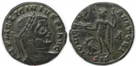 Römische Münzen, MÜNZEN DER RÖMISCHEN KAISERZEIT. Licinius I. (308-324 n. Chr). Follis. (6.88 g. 25 mm) Vs.: IMP LIC LICINIVS PF AVG, Kopf mit Lorbeer...