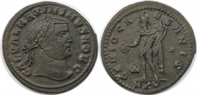 Römische Münzen, MÜNZEN DER RÖMISCHEN KAISERZEIT. Maximinus II. (309-313 n. Chr). Follis. (7.17 g. 27 mm) Vs.: GAL VAL MAXIMINVS NOB C, Kopf mit Lorbe...