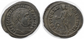 Römische Münzen, MÜNZEN DER RÖMISCHEN KAISERZEIT. Maximinus II. (309-313 n. Chr). Follis 312 n. Chr., Heraclea. (4.92 g. 26 mm) Vs.: IMP C GAL VAL MAX...