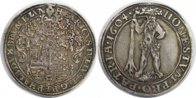 Altdeutsche Münzen und Medaillen, BRAUNSCHWEIG - WOLFENBÜTTEL. Heinrich Julius (1589-1613). 1/2 Reichstaler 1604, Zellerfeld. Silber. 14,45 g. Welter ...