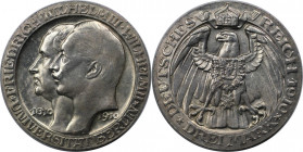 Deutsche Münzen und Medaillen ab 1871, REICHSSILBERMÜNZEN, Preußen. Wilhelm II. (1888-1918). 3 Mark 1910 A, Universität Berlin Jahrhundertfeier. Silbe...