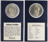 Deutsche Münzen und Medaillen ab 1945, Deutsche Demokratische Republik bis 1990. Ernst Thälmann (1886-1944). 20 Mark 1971. Neusilber. Jaeger 1531. Bes...