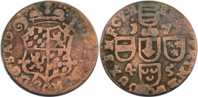 Europäische Münzen und Medaillen, Belgien / Belgium. 1 Liard 1745. Kupfer. 3,23 g Sehr schön