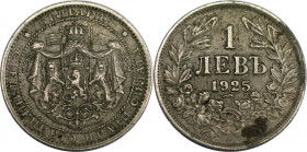 Europäische Münzen und Medaillen, Bulgarien / Bulgaria. Boris III. 1 Lew 1925. Kupfer-Nickel. KM 37. Sehr schön-vorzüglich