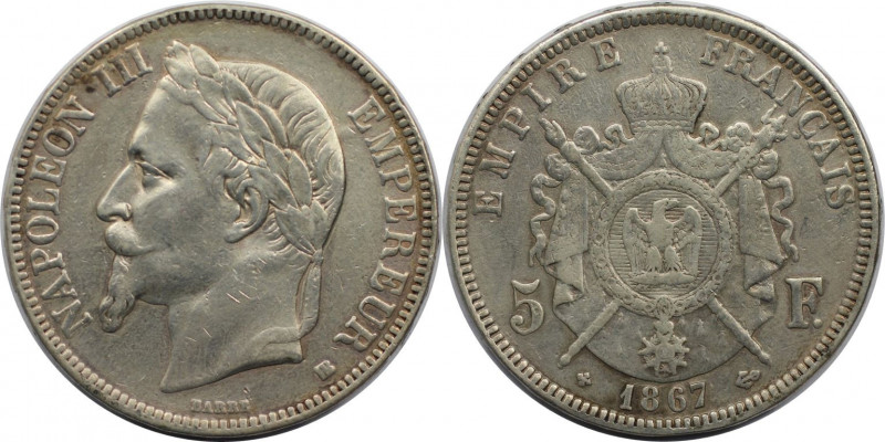 Europäische Münzen und Medaillen, Frankreich / France. Napoleon III. (1852-1870)...