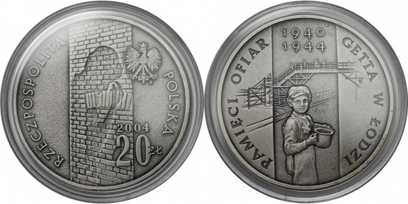 Europäische Münzen und Medaillen, Polen / Poland. Polen Getto Lodz. 20 Zlotych 2...