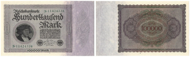 Banknoten, Deutschland / Germany. Deutsches Reich, Weimarer Republik. Reichsbank...