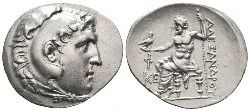 KINGS OF MACEDON. Alexander III 'the Great' (336-323 BC). AR, Tetradrachm. Phase...