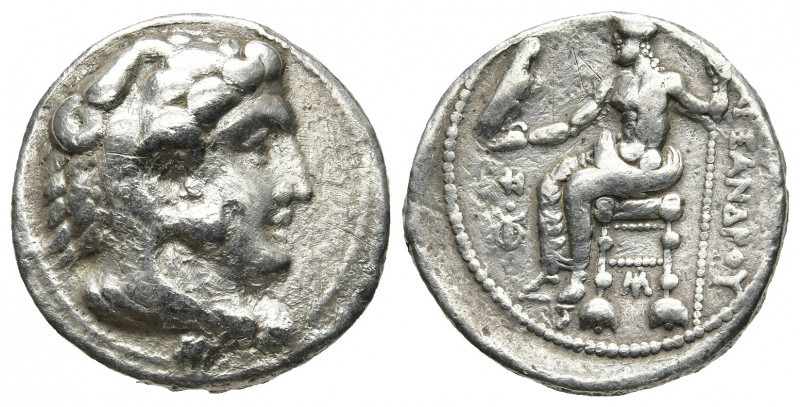 KINGS OF MACEDON. Alexander III 'the Great' (336-323 BC). AR Tetradrachm. Babylo...