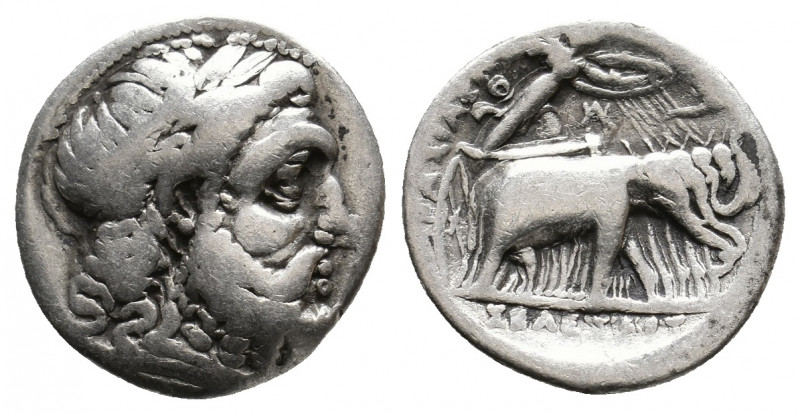 SELEUKID KINGDOM. Seleukos I Nikator (312-281 BC). AR Drachm. Seleukeia on the T...