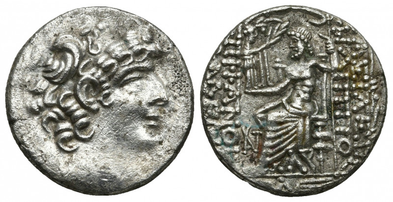 SELEUCIS & PIERIA. Antioch (47/6-14/3 BC). AR Tetradrachm. Posthumous Philip I P...