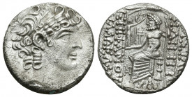 SELEUCIS & PIERIA. Antioch (47/6-14/3 BC). AR Tetradrachm. Posthumous Philip I Philadelphos type. Uncertain year.
Obv: Diademed head of Philip right.
...
