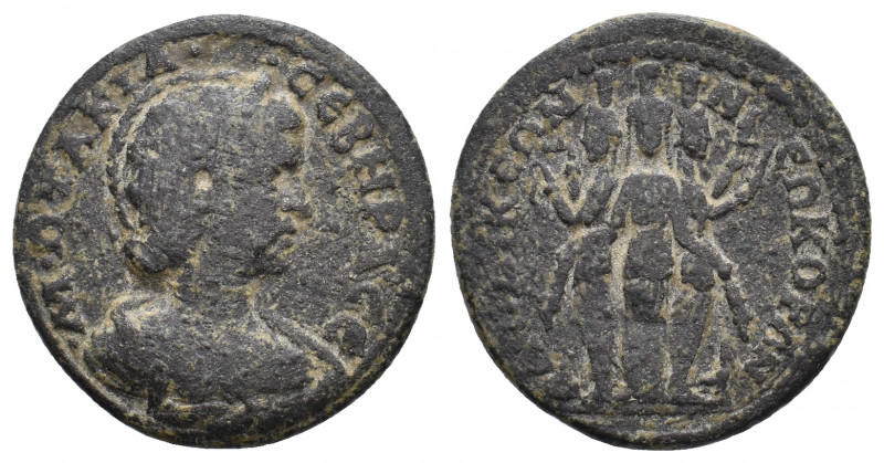 PHRYGIA, Laodicea ad Lycum. Otacilia Severa, 244-249 AD. AE.
Obv: Μ ΩΤΑΚΙΑ ϹƐΒΗΡ...