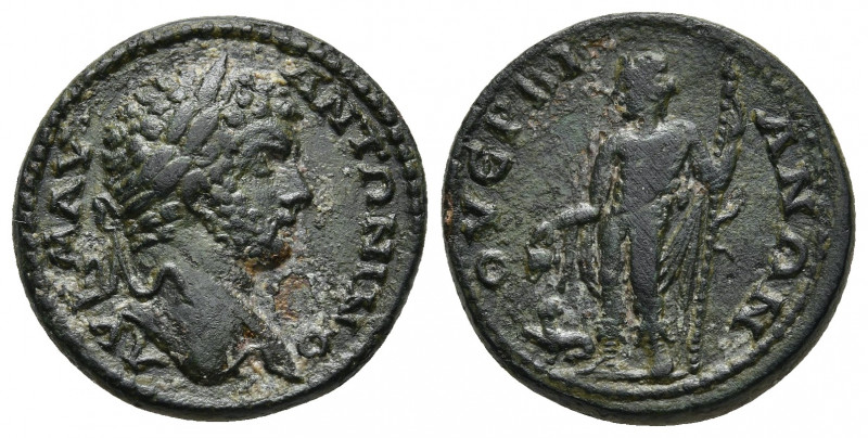 PISIDIA, Verbe. Marcus Aurelius, 161-180 AD. AE.
Obv: AY K M AY ANTΩNEINO.
Laure...