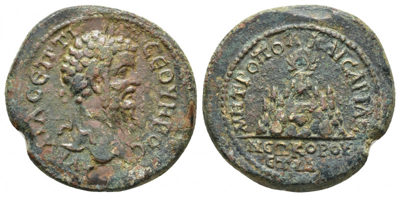 CAPPADOCIA, Caesarea. Septimius Severus, 193-211 AD. AE. 
Obv: AV Λ CЄΠ CЄOVHPOC...