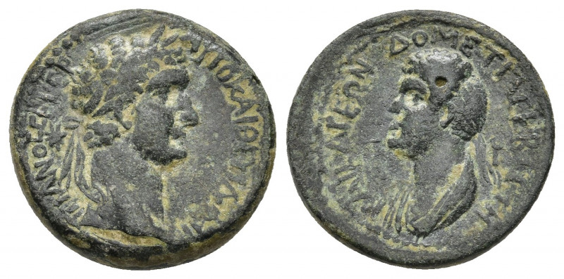 CILICIA, Anazarbus. Domitian, 93/94 AD. Year 112 (IBP). AE. 
Obv: ΑΥΤΟ ΚΑΙ ΘΕ ΥΙ...