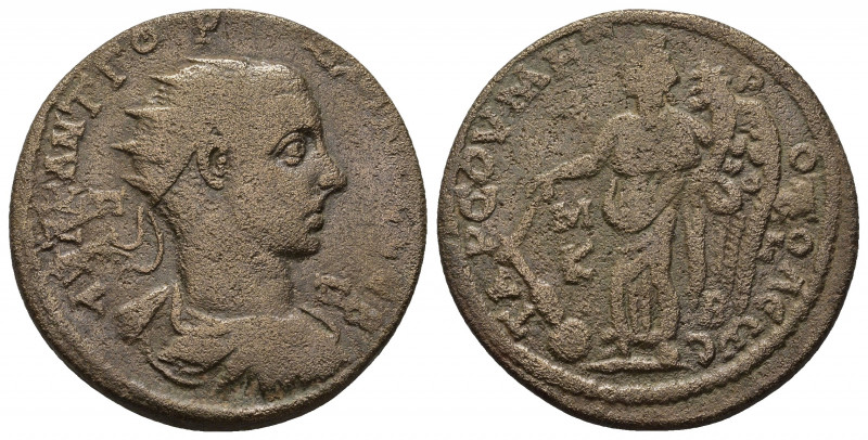 CILICIA, Tarsos. Gordian III, 238-244 AD. AE. 
Obv: AVT K ANT ΓOPΔIANOC CЄB.
Rad...