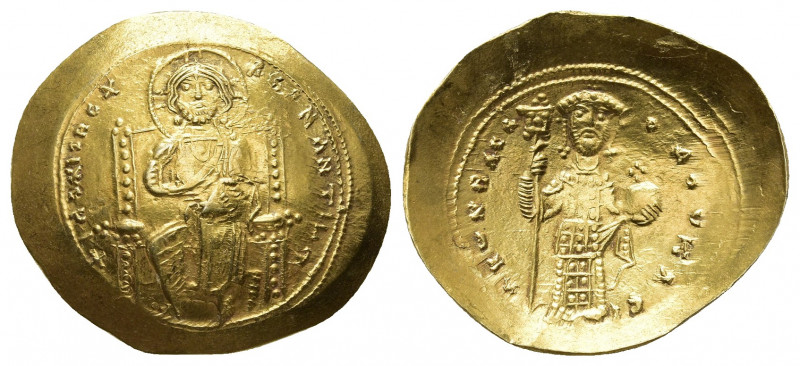 CONSTANTINE X DUCAS (1059-1067 AD). AV, Histamenon, Constantinople.
Obv: + IhS X...