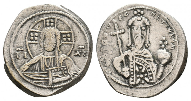 ALEXIUS I COMNENUS (1081-1118 AD). EL Tetarteron Nomisma. Constantinople.
Obv: I...