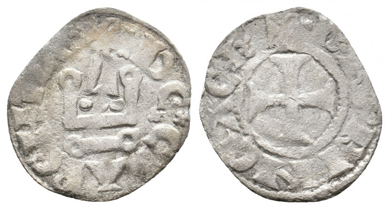 CRUSADERS, Principality of Achaea. Philippe de Savoy. (1301-1307 AD). BI, Denier...
