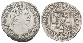 FREDERIC-HENRY OF NASSAU (1625-1647 AD) - Teston
Obv: FRED. HENR. D. G. PRIN. AVR. COM. NASS.
Bust of Frédéric-Henri de Nassau, right.
Rev: SOLI. DEO....