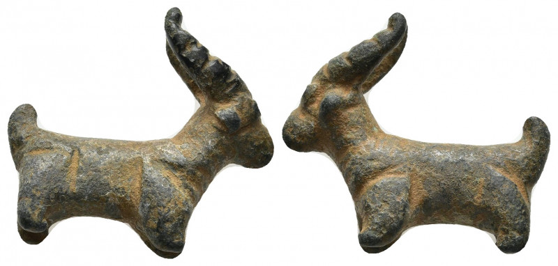 ANCIENT ROMAN BRONZE GOAT FIGURINE (1ST-3RD CENTURY AD.)
Condition : See picture...