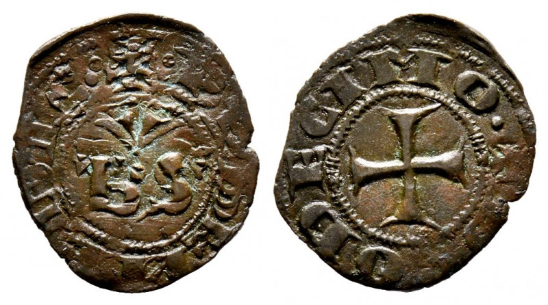 Benedetto XII 1334-1342
Picciolo, Macerata, Mi 0.70 g.
Ref : MIR 194 (R2)
TTB. T...