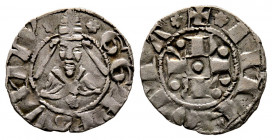 Gregorio XI 1370-1378
Bolognino Romano, AG 1.17 g.
Ref : MIR 225/4
TTB-SUP