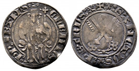Clemente VII 1378-1394
Grosso da 24 Denari, Avignon, AG 2.60 g.
Ref : MIR 241/1 (R2)
TTB+ Très Rare