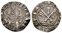 Martino V 1417-1431
Grosso, Roma, AG 2.80 g.
Ref : MIR 279/4
TTB