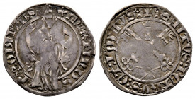 Martino V 1417-1431
Grosso, Avignon, AG 1.93 g.
Ref : MIR 285/1 (R)
TTB. Rare