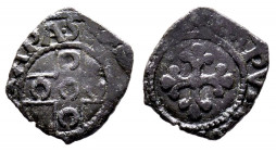 Pio II 1458-1464
Picciolo, Mi 0.76 g.
Ref : MIR 366/1 (R2)
TTB Très Rare